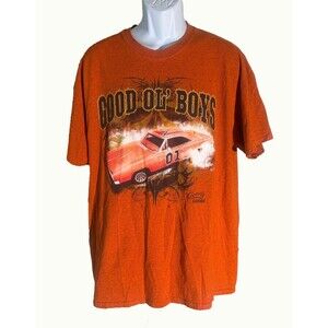 Good Ol' Boys Dukes of Hazard T-Shirt Orange XL